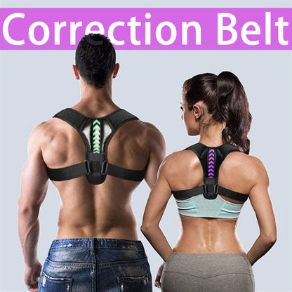 Adjustable Posture Corrector Belt For Upper Back Spine And Shoulder Alignment