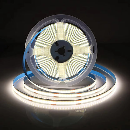 COB LED Strip 5V USB Touch Control Dimmer Dotless Linear Light Tape Self Adhesive For Wardrobe Mirror Home DIY Decor Lighting