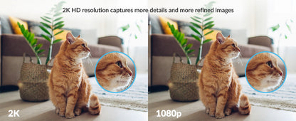 YI 2K 3MP Cameras 2/4Pack Homekit IP Security Protection System with Night Vision for Office/Baby/Nanny/Pet Monitor Wifi CCTV