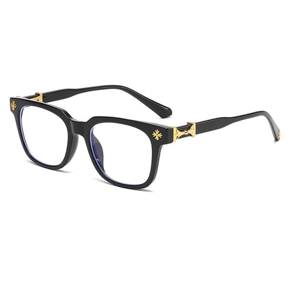 Classic 3Pcs Square Anti Blue Light Glasses For Men And Women Black & Transparent Frame Unisex Computer Wearing Women Glasses