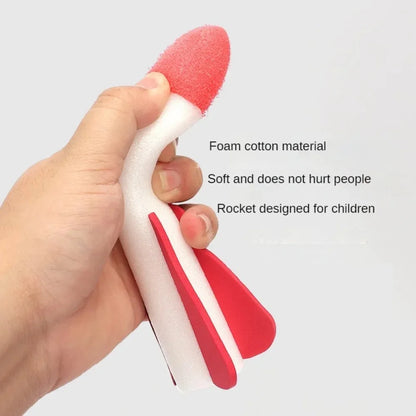 Outdoor rocket foot pump, outdoor inflatable flying rocket suit, jumping air-powered rocket launcher, gift
