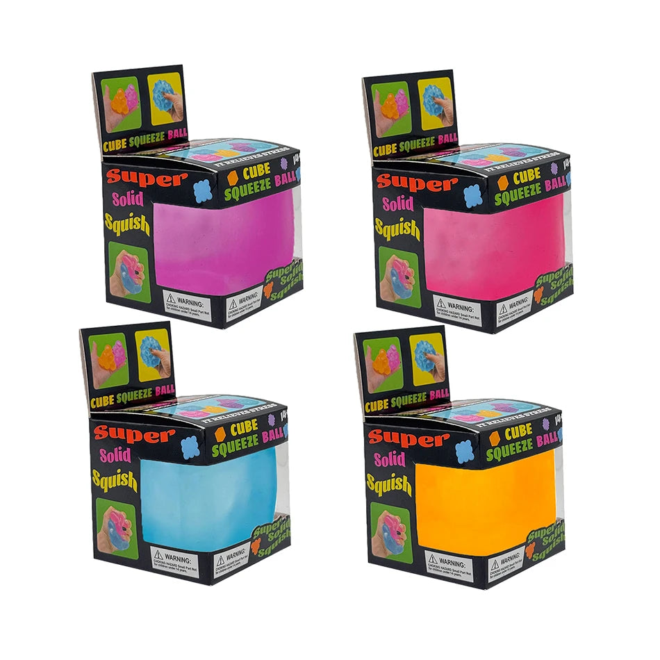 Nice Cube Slow Rising Sensory Fidget Cube Stress Relief Anxiety Sensory Tool for Focus ADHD & Office Desk Calming Gadget