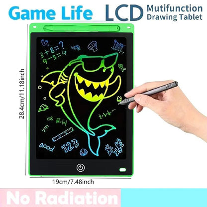 12 Inch LCD Drawing Tablet Handwriting Tablet Electronic Writing Board Doodle Board Educational Toys For 3-12 Years Kids Gifts