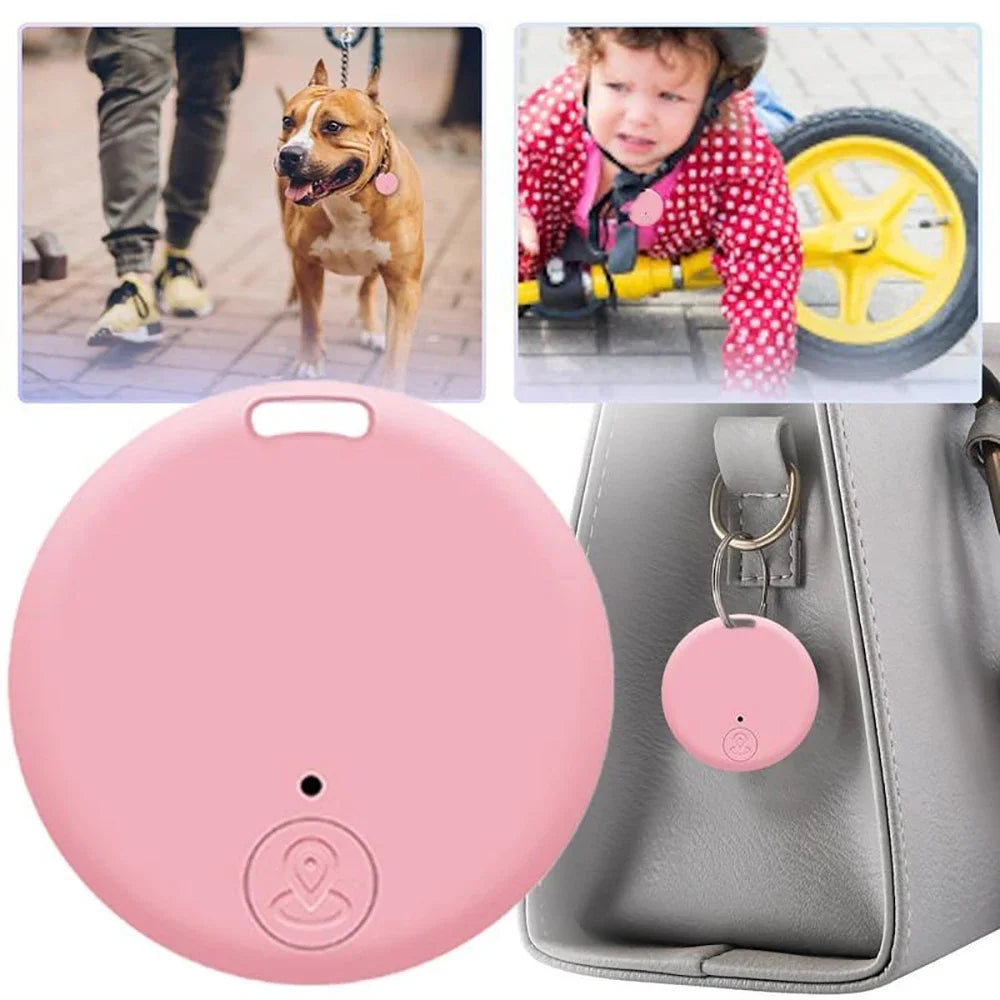 Mini Bluetooth GPS Tracker Anti Lost Smart Finder For Pet Kids Wallet Keys