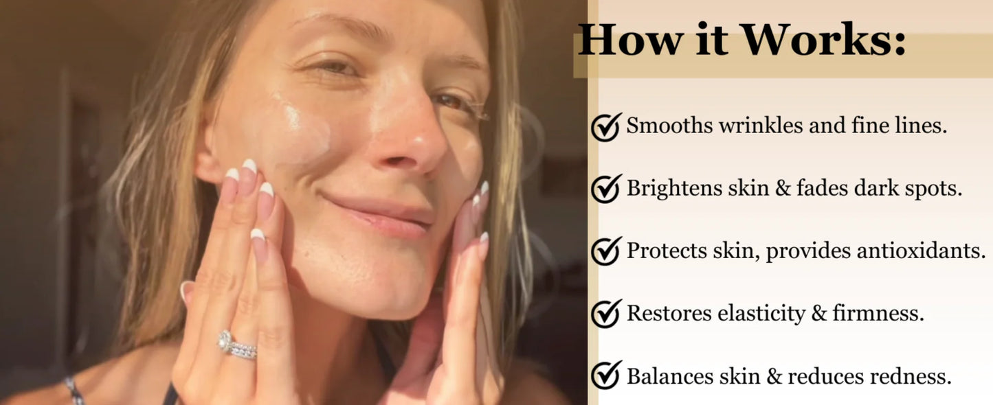 Multi Action Face Neck Skin Tightening White Blood Cell Peptide Anti Aging Face Cream Skin Firming Night Cream Wrinkle Repair