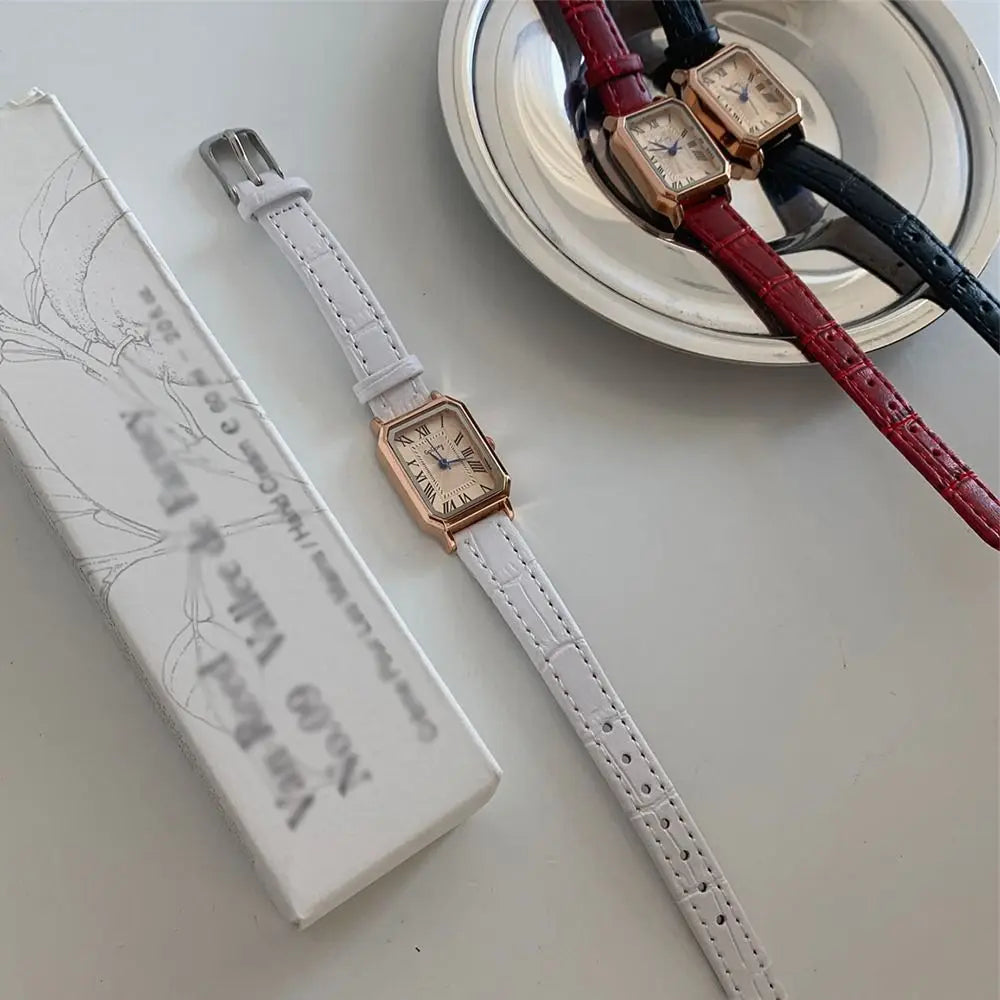 Light Luxury Elegant Women's Quartz Watch Portable Simple Ladies Business Watches Exquisite Waterproof Women's Wrist Watch Women
