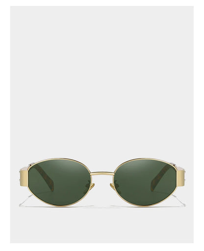 New Sunglasses For Women And Men Sun Glasses Alloy Oval Eyewear