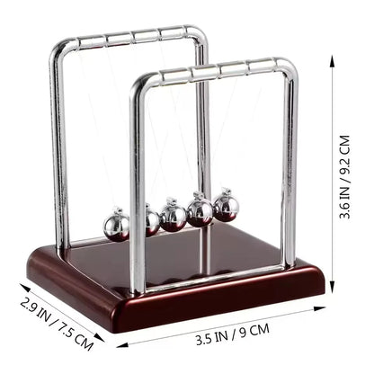 Physical Science Toy Newton Balance Pendulum Ball Collision Energy Conservation Law Ball Office Desktop Decoration Holiday Gift
