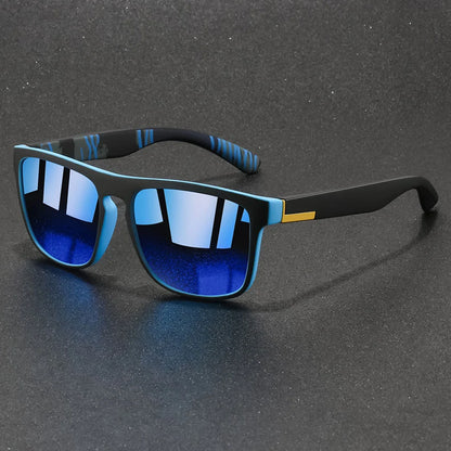 Fashion Vintage Square Sunglasses Men Women Fishing Driving Man Luxury Brand Designer Sun Glasses Anti-Glare Retro Eyewear