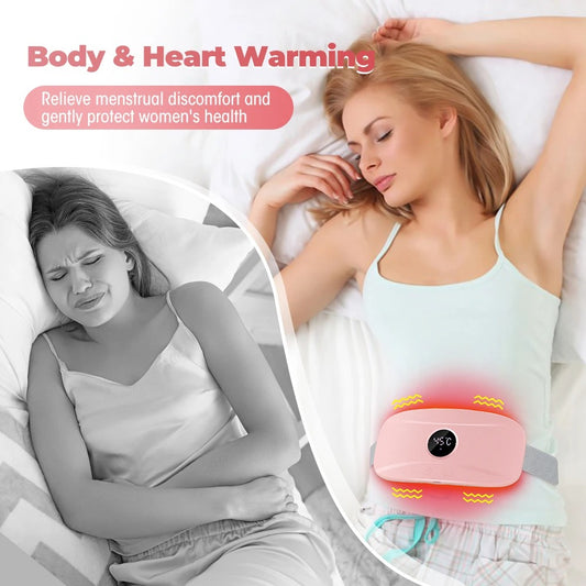 Electric Menstrual Cramp Relief Belt – Heating Pad