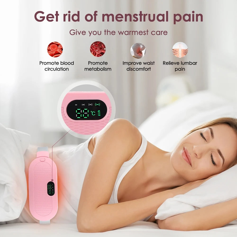 Electric Menstrual Cramp Relief Belt – Heating Pad