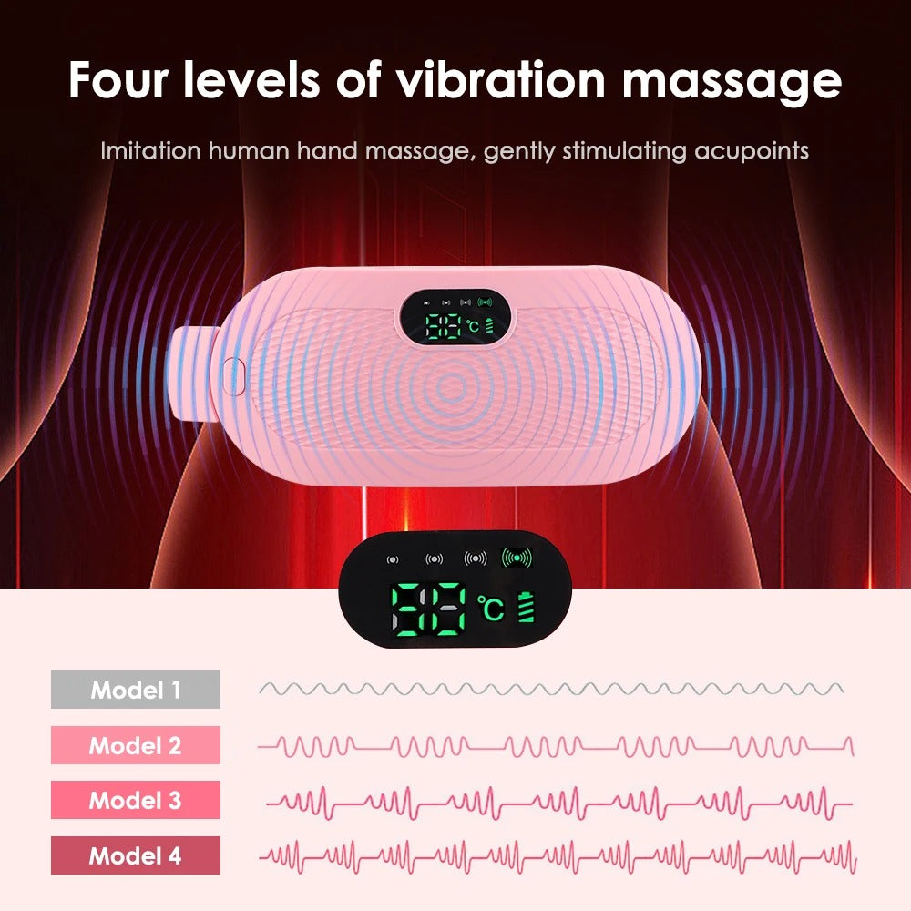 Electric Menstrual Cramp Relief Belt – Heating Pad