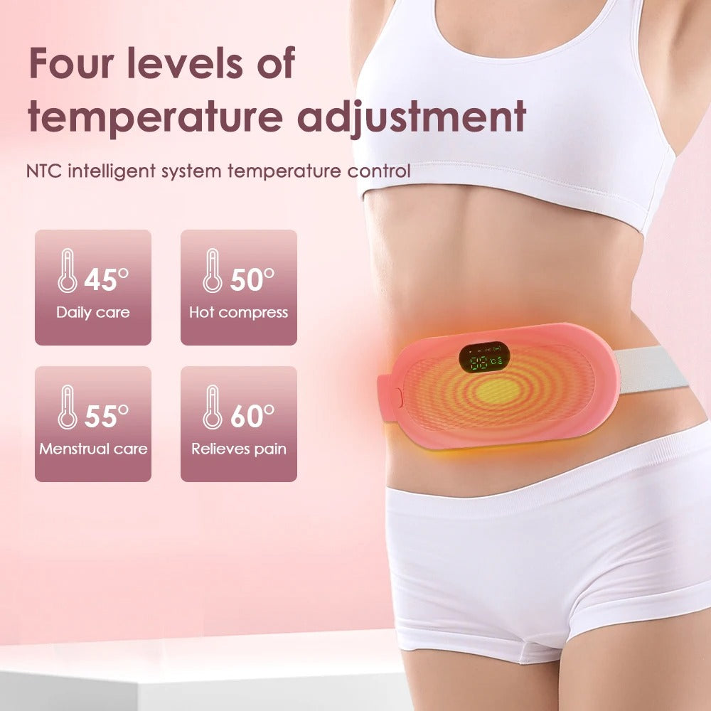 Electric Menstrual Cramp Relief Belt – Heating Pad