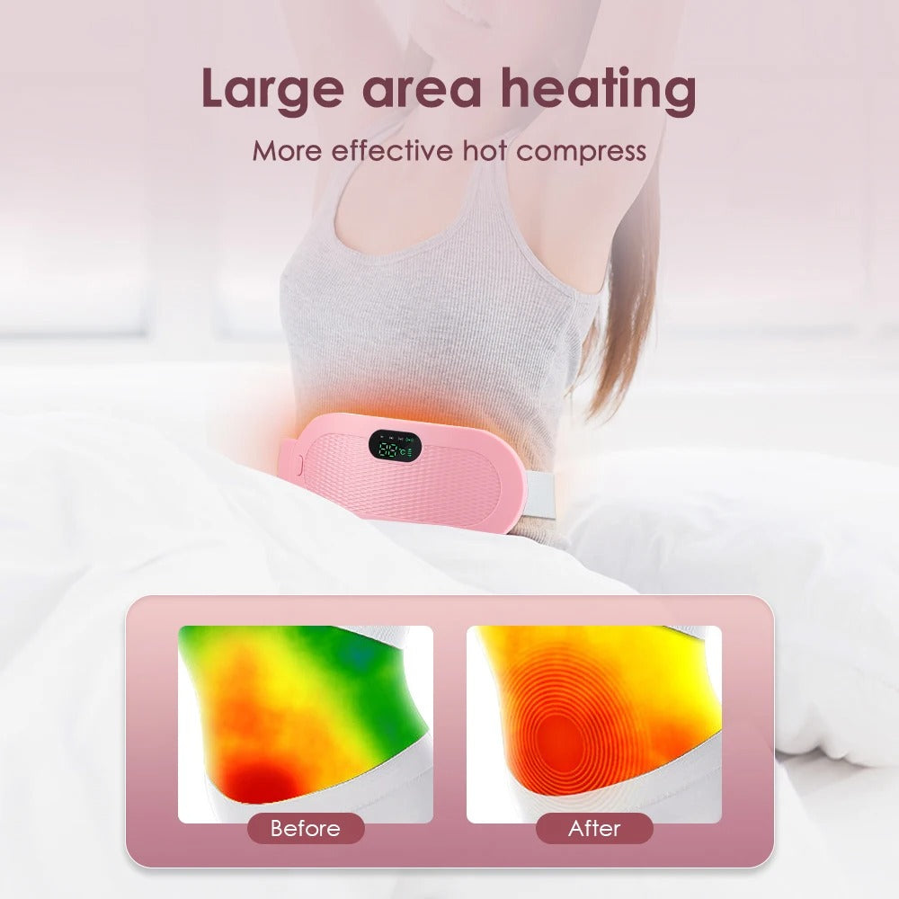 Electric Menstrual Cramp Relief Belt – Heating Pad