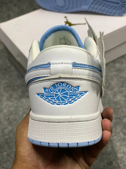 customized Air Jordan 1 Low Ice Blue for Girl