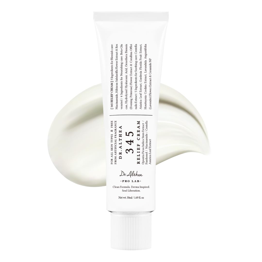 Dr.Althea 345 Relief Cream 1.7 Fl Oz | Dr.Althea 345 রিলিফ ক্যালমিং ফেস ক্রিম