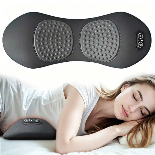 Heating Vibration Massage Pillow | হিটিং ভাইব্রেশন ম্যাসাজ পিলো designed for comfort with a soft surface and massage nodes.