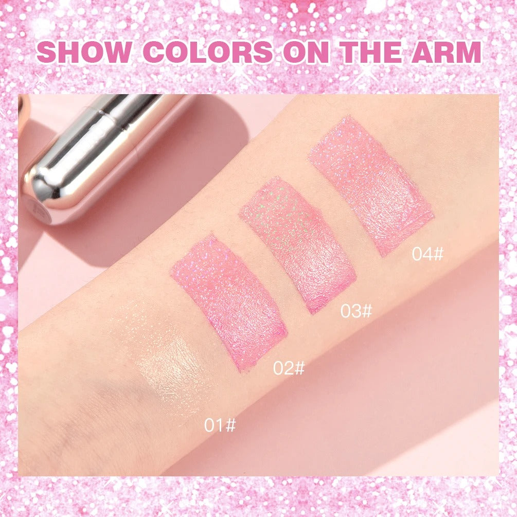 Color Changing Glitter Lipstick Jelly Balm – Moisturizing