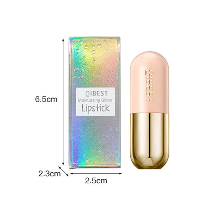 Color Changing Glitter Lipstick Jelly Balm – Moisturizing
