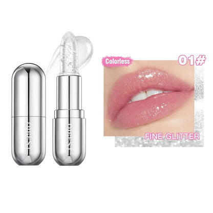 Color Changing Glitter Lipstick Jelly Balm – Moisturizing
